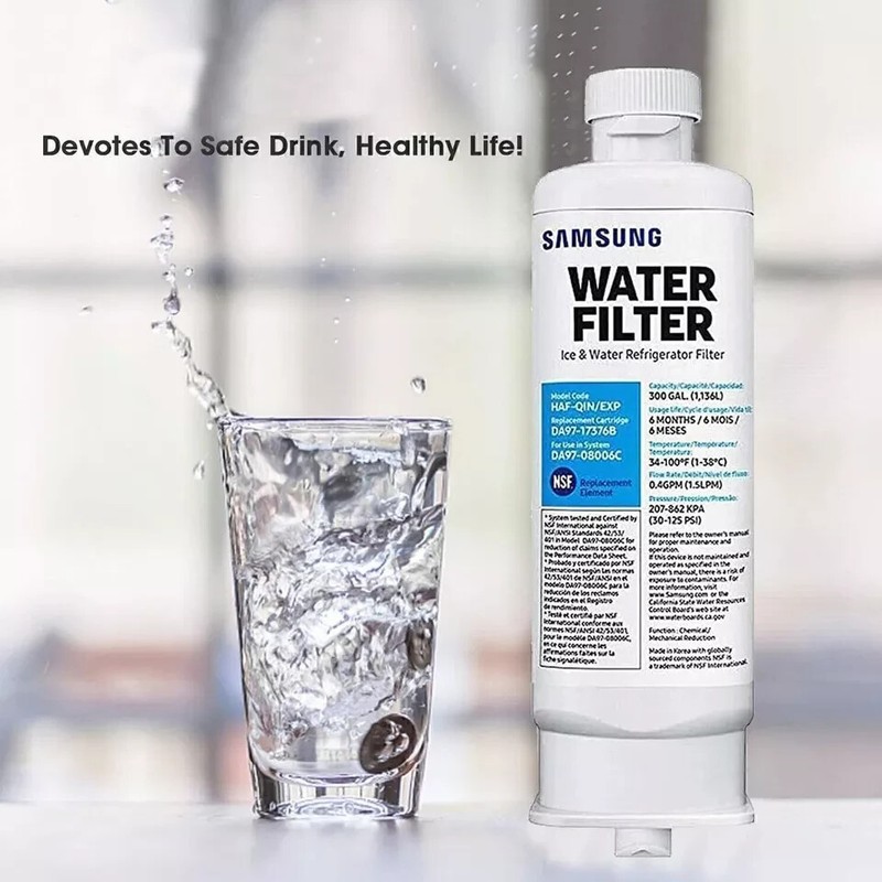 NEW 3 PACK Genuine Samsung DA97-17376B HAF-QIN/EXP REFRIGERATOR Water Filter gallery