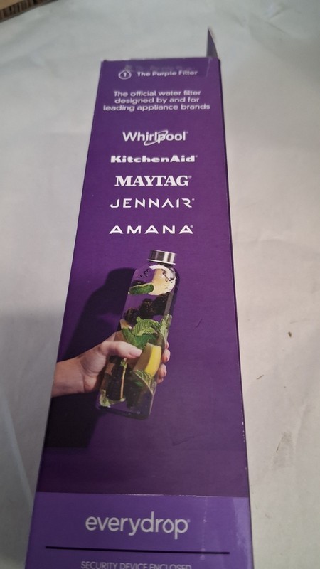 EveryDrop 1 Purple Water Filter PUR Refrigerator Replacement New OEM Sealed gallery