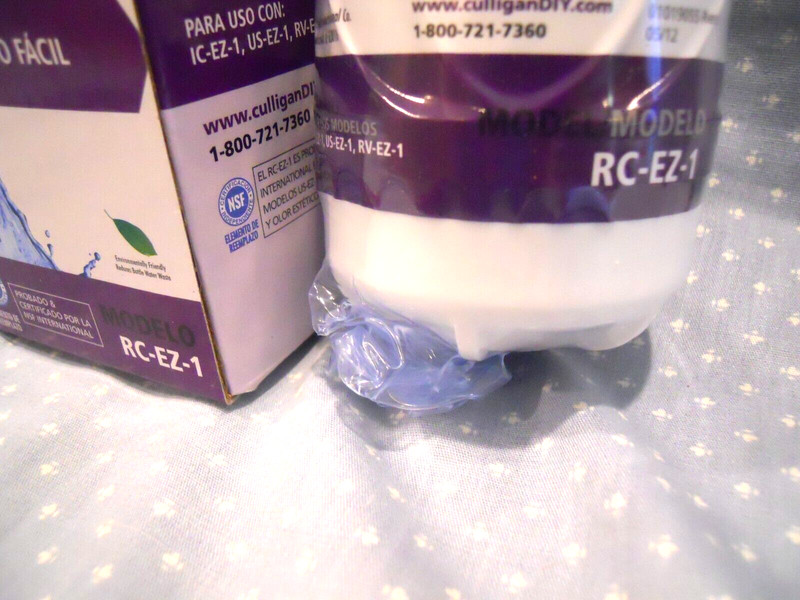 NEW Culligan RC-EZ-1 Easy Change Basic Water Filter Replacement Cartridge gallery