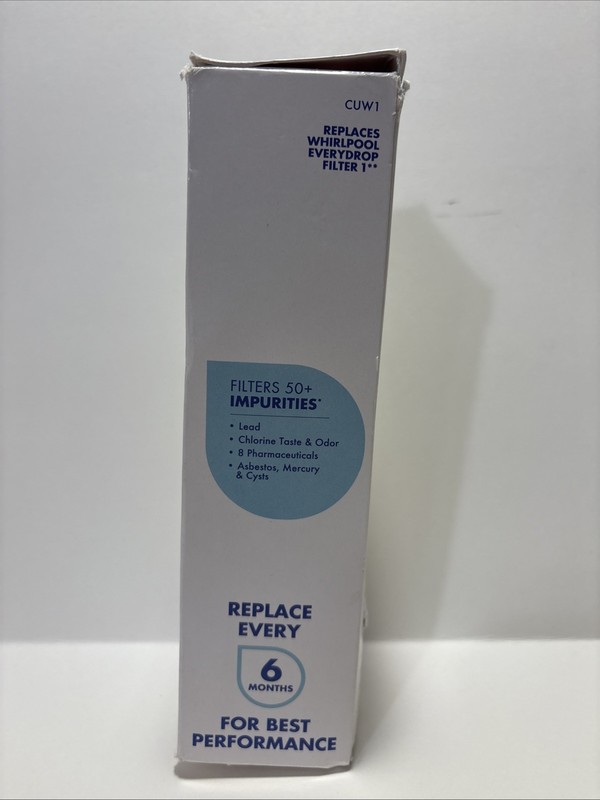 Culligan CUW1 Refrigerator Water Filter Replaces Whirlpool Everydrop Filter gallery