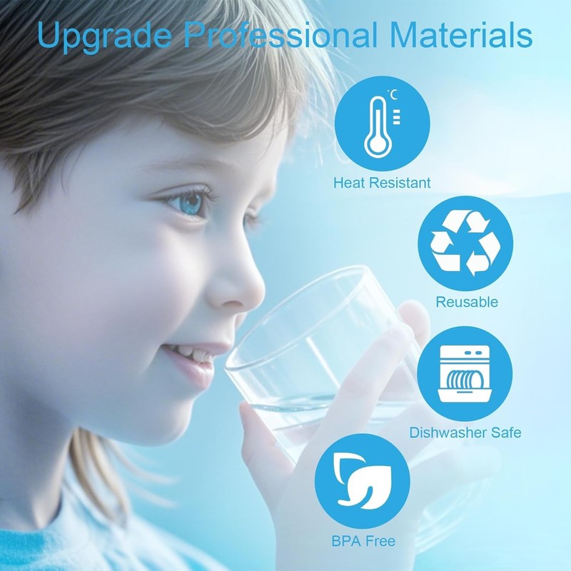 5 Pcs Reusable 5 Gallon Water Jug Caps Leak Proof Bottle Lids 55mm Water Bottles gallery