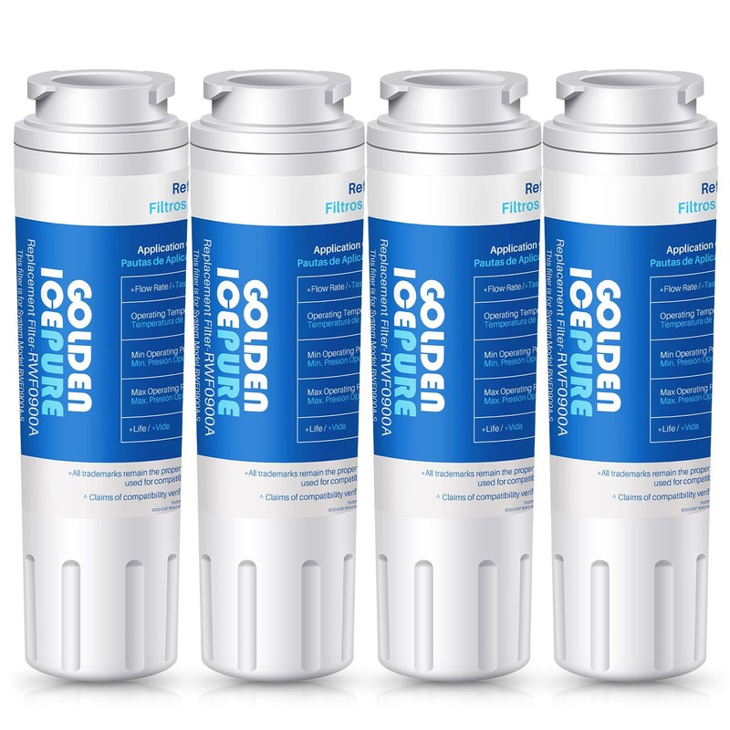 RWF0900A Refrigerator Water Filter Replacement for 4396395, MAYTAG UKF8001,4PACK