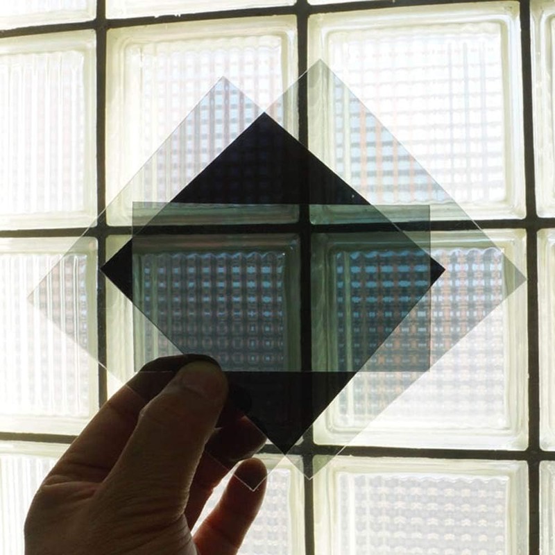 Polarized Film Sheets 3 PCS 7.8X5.9In/ 20X15Cm Polarizer Linear Polarizing Filte gallery
