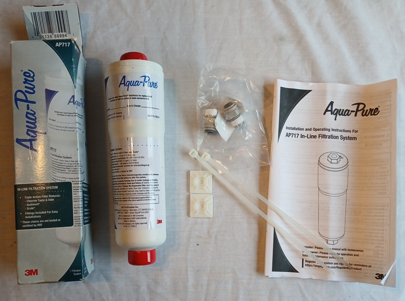 New Set 3 Aqua Pure AP717 3M Water Filtration In Line Filter Aqua-Pure Filters gallery