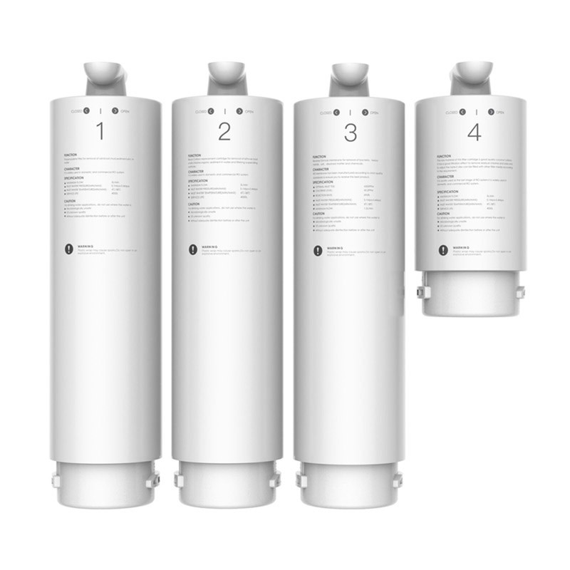 Replacement Filters for PAD-2B Tank-less 400GPD Multi-Stage RO Under Sink System