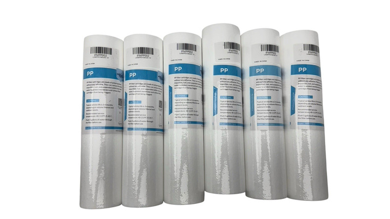 Membrane Solution 10″x2.5″ Whole House Sediment Water Filter MPP-F10-5 Lot of 6