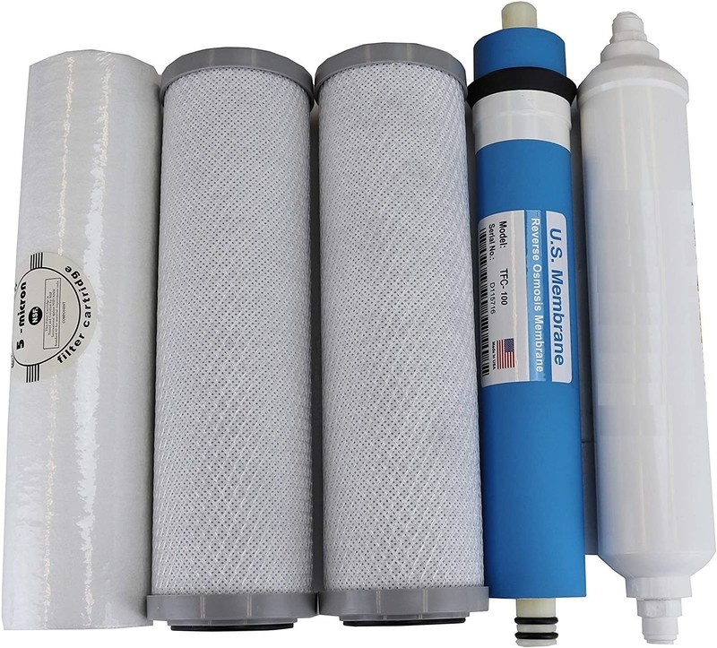 Compatible APEC Ultimate Complete 5 stage high capacity filter set for model …