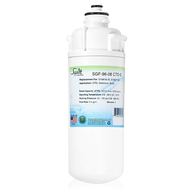 Swift Green SGF-96-08 CTO-S Fits for Everpure EV9618-36, EV9617-22 water filter gallery