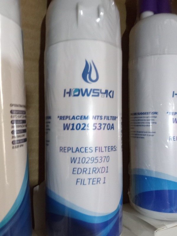 2 Pck Fridge Filter - EDR1RXD1, W10295370A, Filter 1, 46-9081, 46-9930, KAD1RXD1 gallery