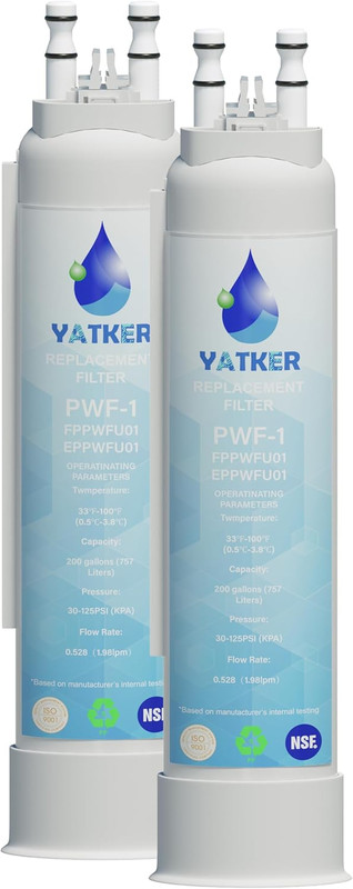 FPPWFU01 Water Filter Replacement For, Compatible with Frigidaire FPPWFU01 Water