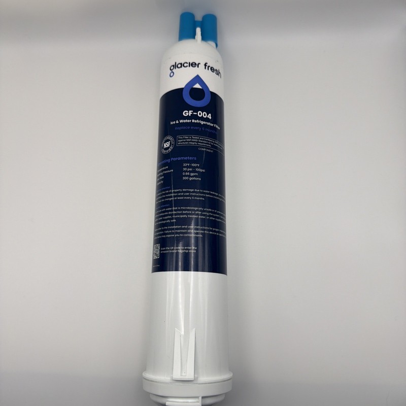 Glacier Fresh GF-004 Ice Water Refrigerator Filter Sealed New Single Pack