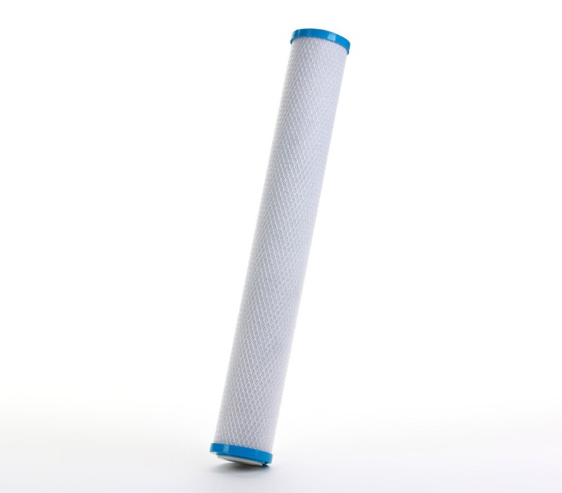 Universal Fit Coconut Shell Activated Carbon Block Water Filter 1 μm 2.5" x 20" gallery