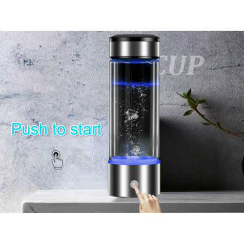 450ml Portable Hydrogen Rich Water Maker Alkaline Bottle Cup Ionizer GeneratorUA gallery