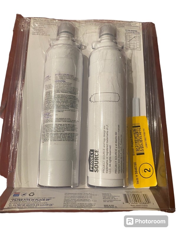 2-PACK PROJECT SOURCE REFRIGERATOR FILER L-4-2 FOR LG LT800P #3846780 gallery