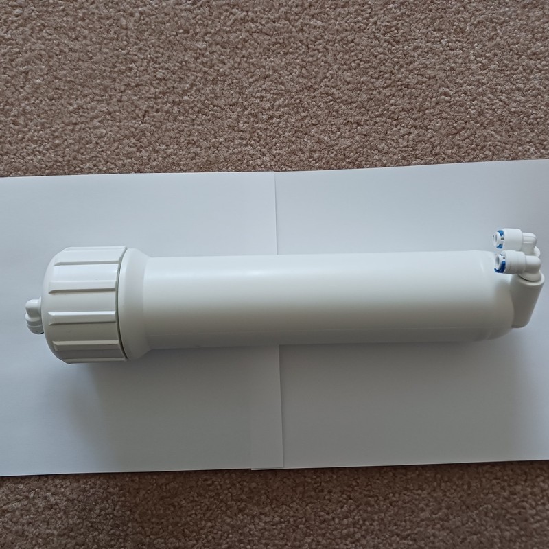 Standard RO Reverse Osmosis System Water Filter Housing 1/4 QC hose 50-150 GPD