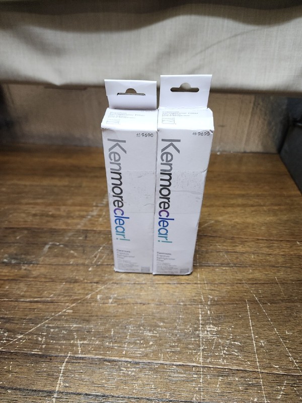 Kenmore 9690 Clear Refrigerator Water Filter – White 2Pack