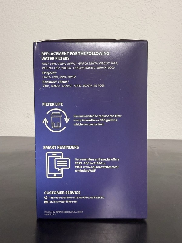 Aqua Crest AQF-MWF-P Premium Refrigerator Water Filter gallery