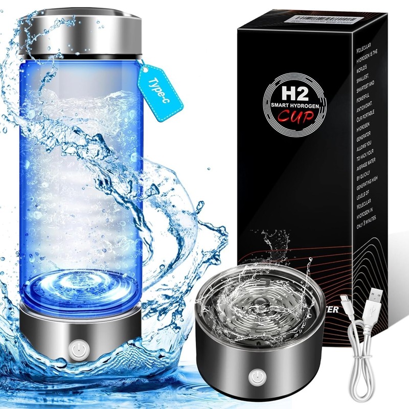 Portable Hydrogen Water Bottle Hydrogen Aqua Daily Equivalently Anti-Oxidant USA gallery