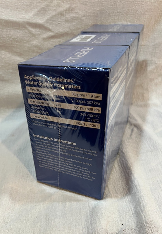 Water Filter Replacement GE XWF Refrigerator PUREPLUS PP-RWF0100 3 pack Sealed gallery
