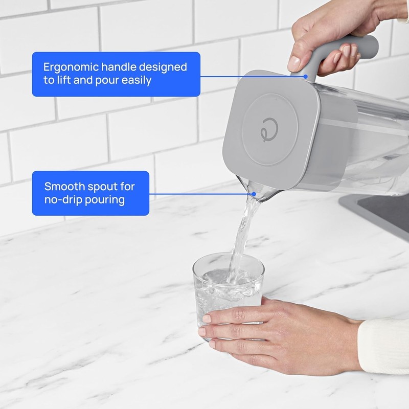 7-Cup Water Filter Pitcher Advanced 5-Stage Reverse Osmosis Reduce Lead gallery