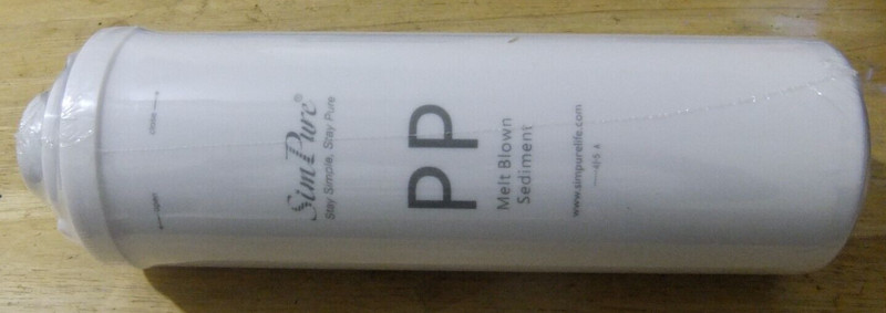 PP Melt Blown Sediment Water Filter Cartridge For SimPure T1-400 UV RO System