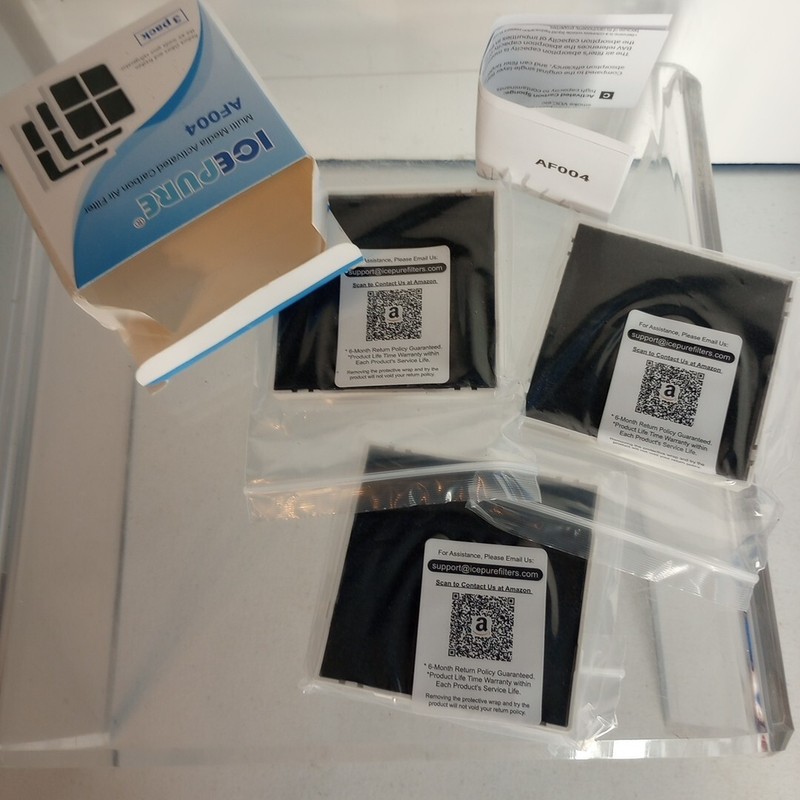 ICEPURE / Ice Pure AF004 Replacement Carbon Air Filter 3 Pk gallery