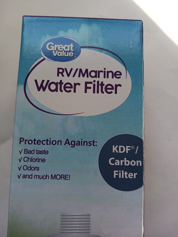 Great Value RV/Marine Water Filter KDF / Carbon Filter - F202 gallery
