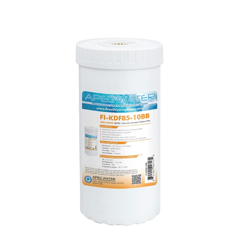 Systems FI-KDF85-10BB US Made Iron and Hydrogen Sulfide Reduction Replacement Wa
