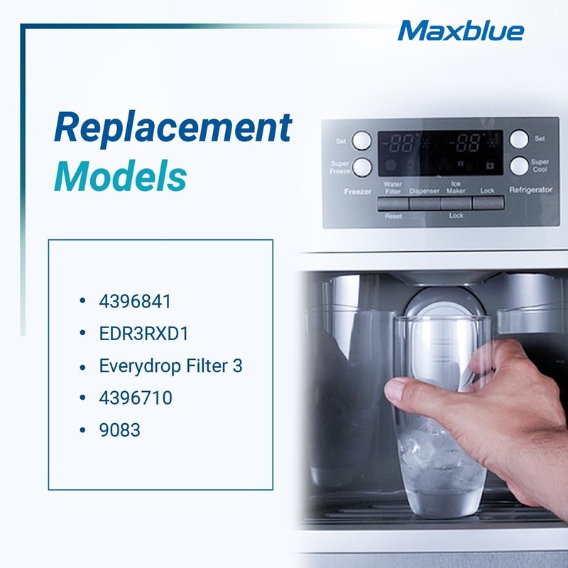 Maxblue MB-F08 Refrigerator Filter, Replacement for Kenmore® 46-9083,46-9030 (2) gallery