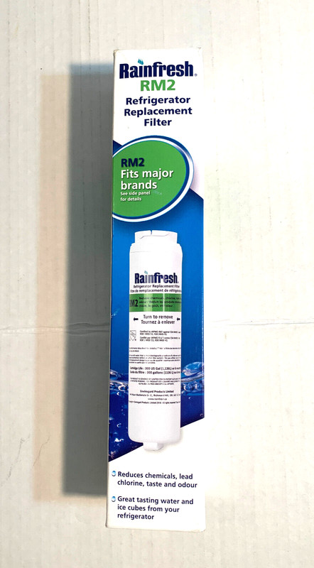 Rainfresh RM2 Refrigerator Filter for Maytag, Whirlpool, Kenmore and Amana