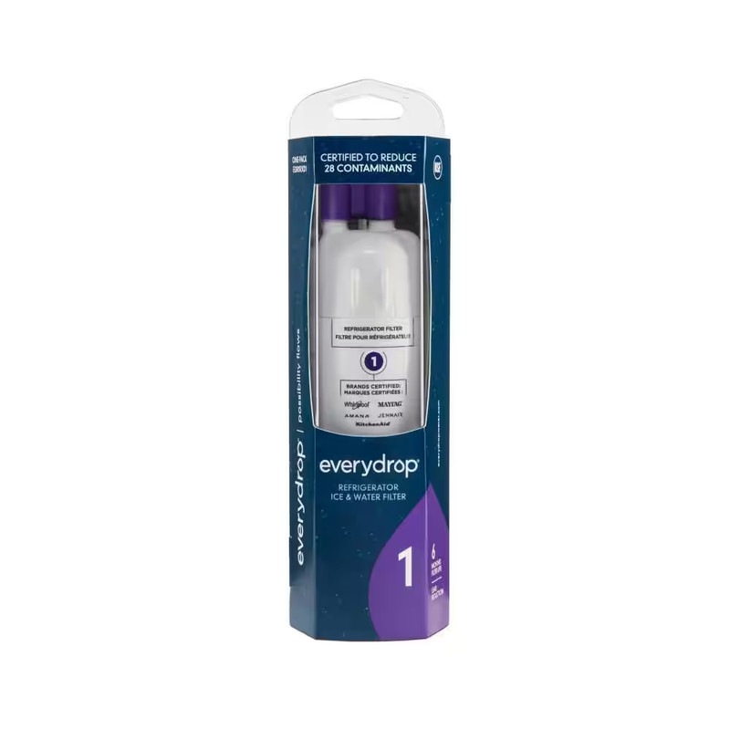 EveryDrop Refrigerator Water Filter 1 Whirlpool Maytag KitchenAid Genuine