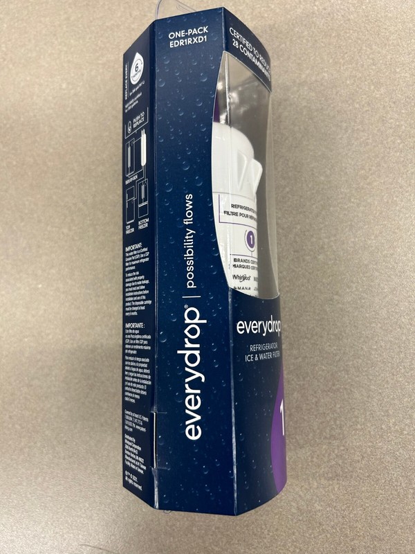 EveryDrop #1 Refrigerator Ice and Water Filter 1 (Brand New In Box) gallery