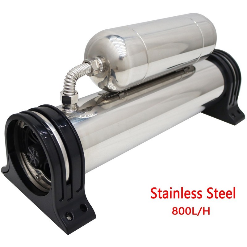 800L/H 2Layer Stainless Steel Filter Water Purification System 1/2″PipeInterface