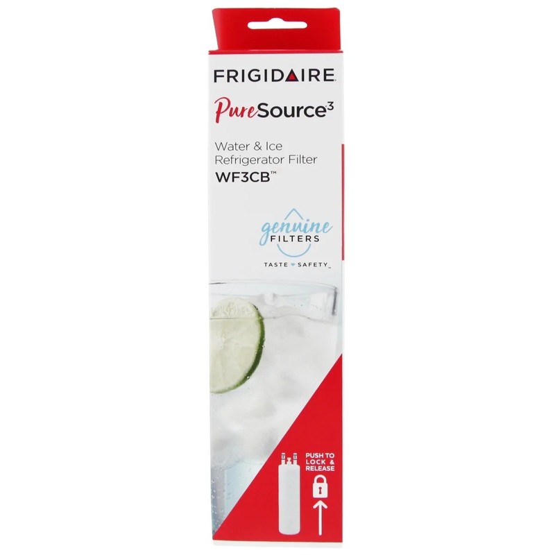 2 PACK New Frigdaire WF3CB PureSource 3 Refrigerator Water Filter New Sealed gallery
