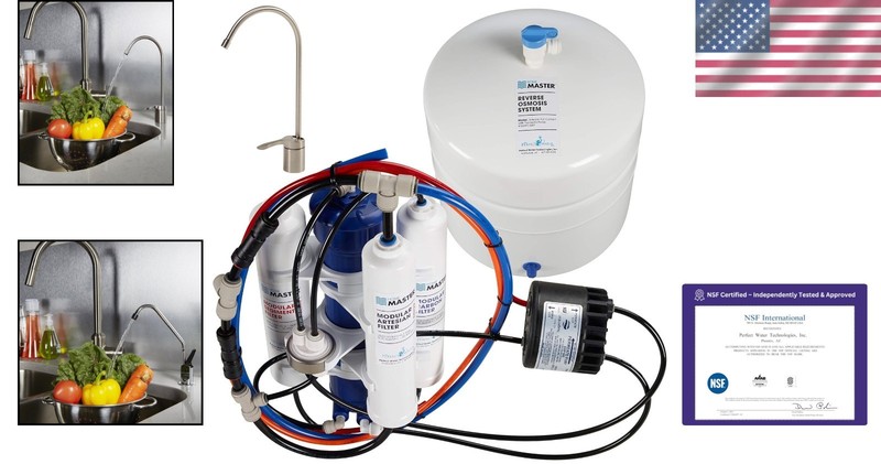 Eco-Friendly Artesian RO System - 2000 Gallons, Integrated Non-Electric Pump gallery