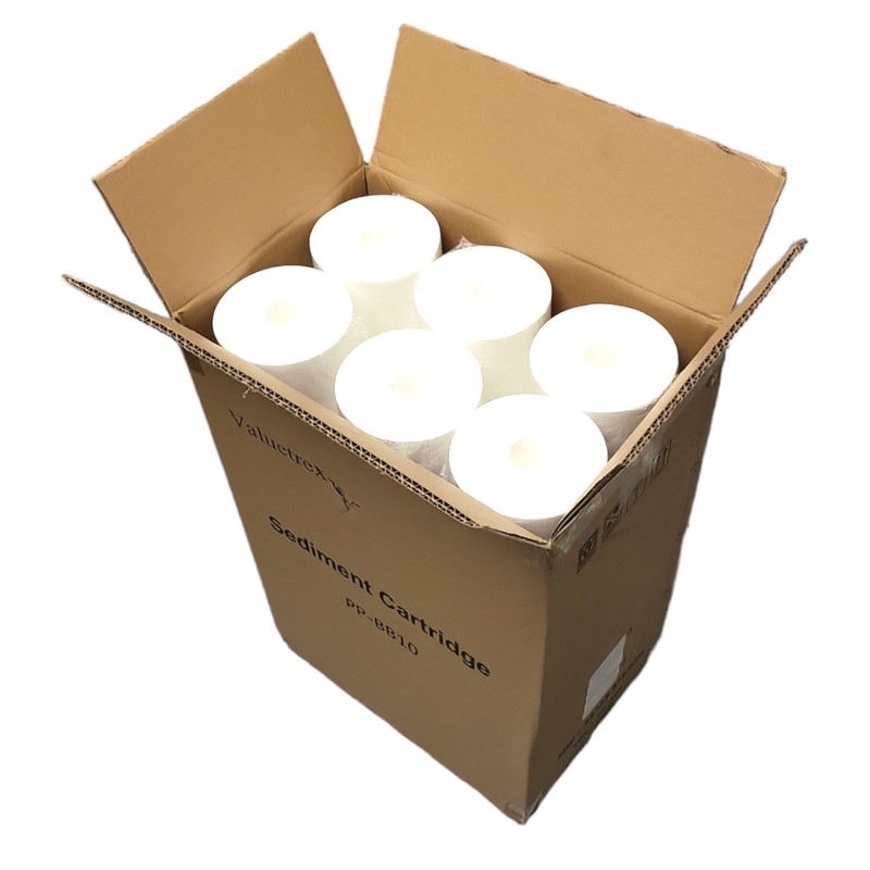Valuetrex 1227865-V-BB Sediment Filter 1 Micron Poly Spun SIZE 10″ X 4.5″-12PACK