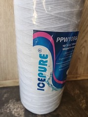 Ice Pure Sediment Water Filter Replacement Whole House 1 Pack 5 microns 10″x4.5″