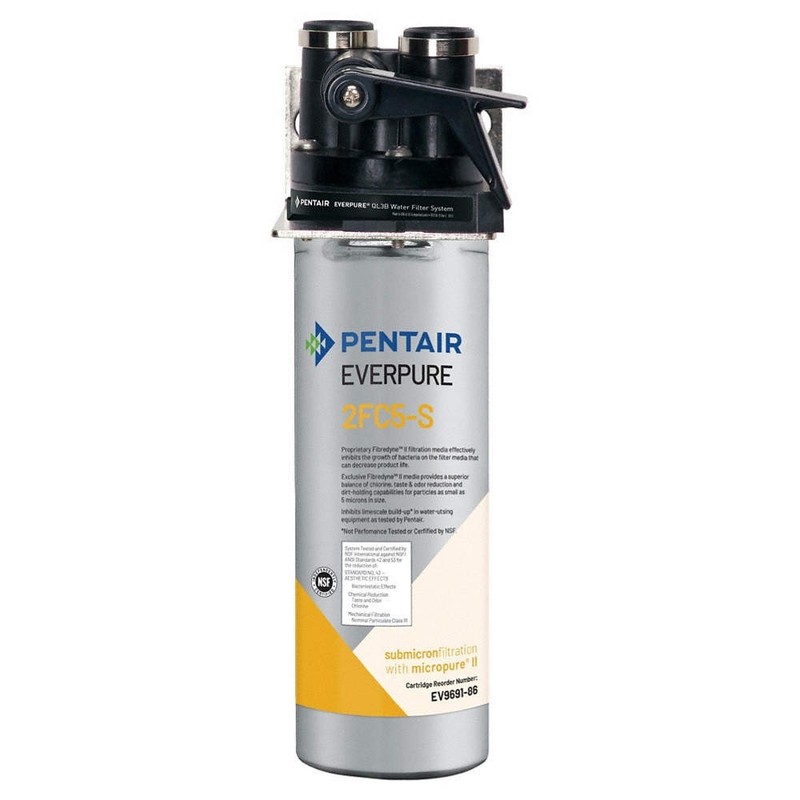 EVERPURE Water Filtration System,1.5 gpm,11-1/2″H 814JK1