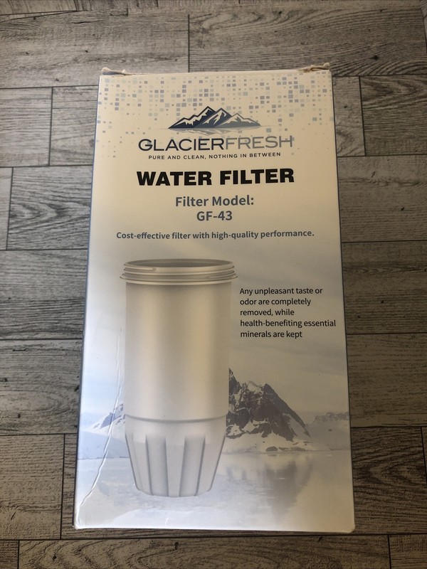 Glacier Fresh Water Filter Model GF-43 Compatible with Zero Water