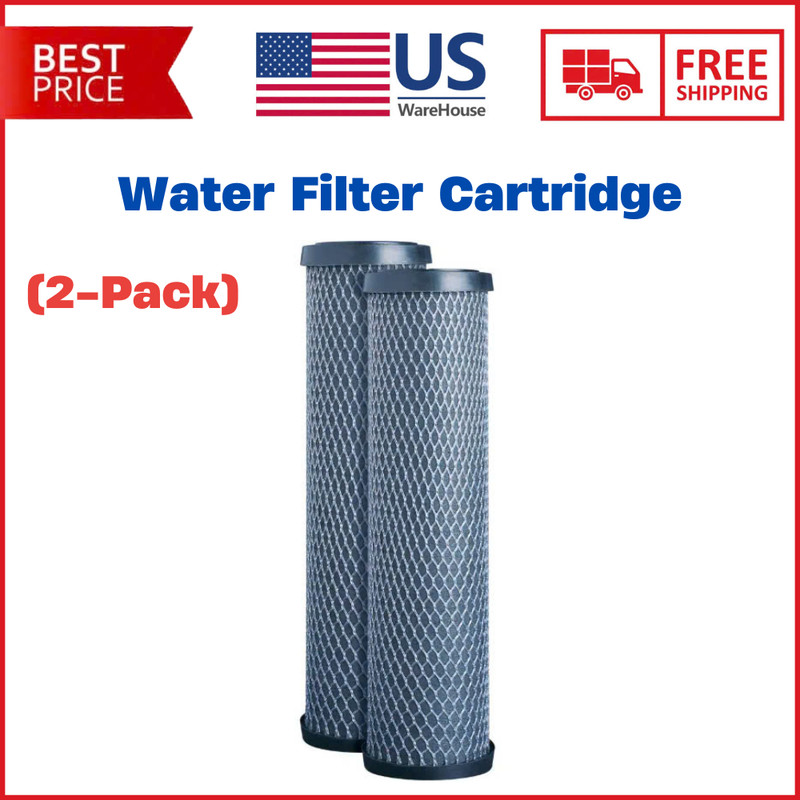 Universal Whole House Replacement Water Filter Cartridge (2-Pack)