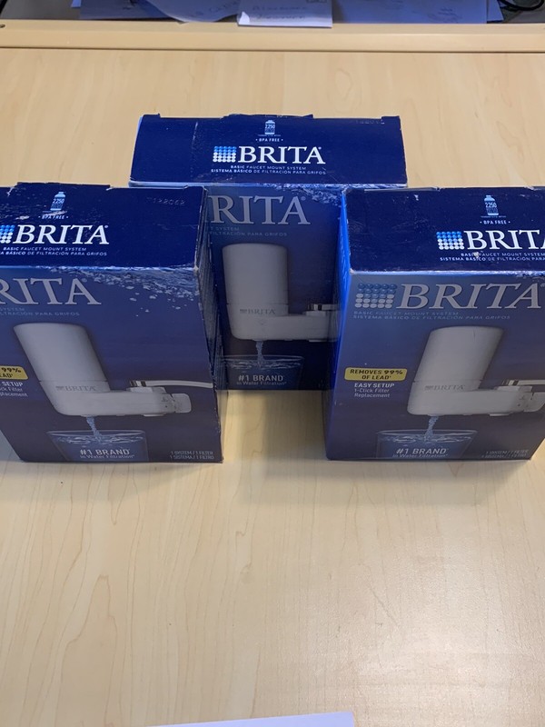 Brita Faucet Mount Water Filtration System & Filter – Easy Setup Model SAFF 100