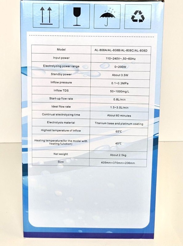 ✹Brand New 11 Plate Alkaline Water Ionizer & Purifier pH 4.0- 10.5✹ gallery
