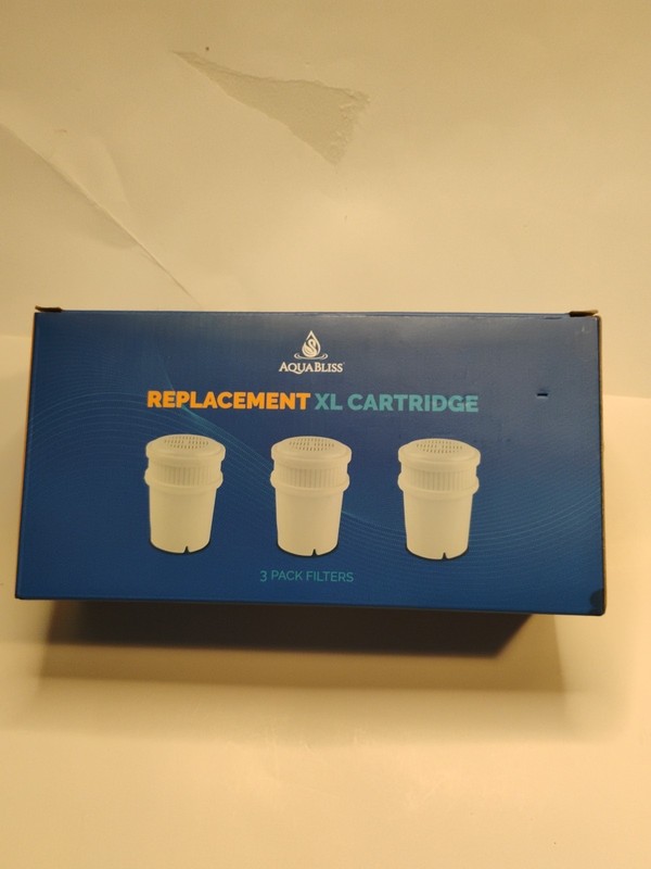 Water Filtration Aqua Bliss Filter Cartridge. 2 new in packaged in box