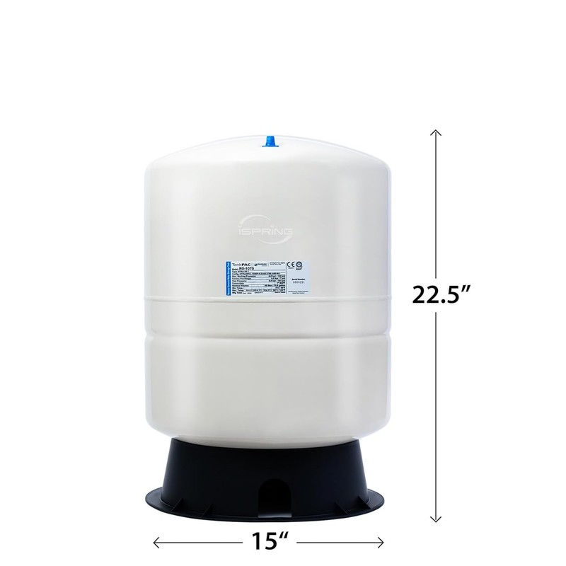 Quality 11 Gallon RO Storage Tank - Maintain Stable Pressure for Purified Water gallery