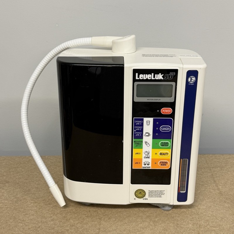 Enagic Leveluk SD501 Kangen Water Ionizer Machine 5 Water Types Tested Working gallery
