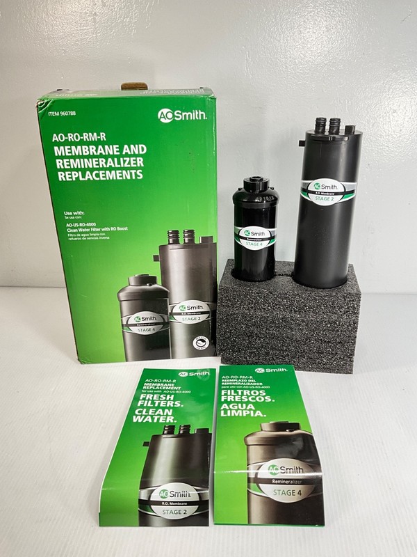 A.O. Smith Set #960788 Membrane & Remineralizer Replacement Filter Set