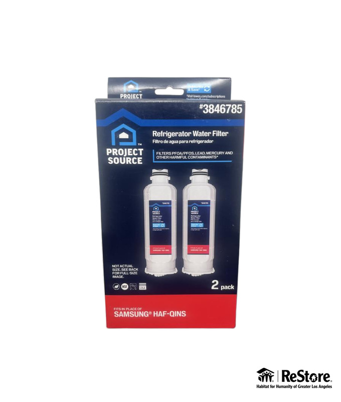 Project Source 2-Pack 6-Month Twist Refrigerator Water Filter 3846785 gallery