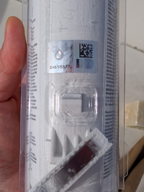 New and Sealed EveryDrop Ice and Refrigerator Water Filter Retail $57 gallery