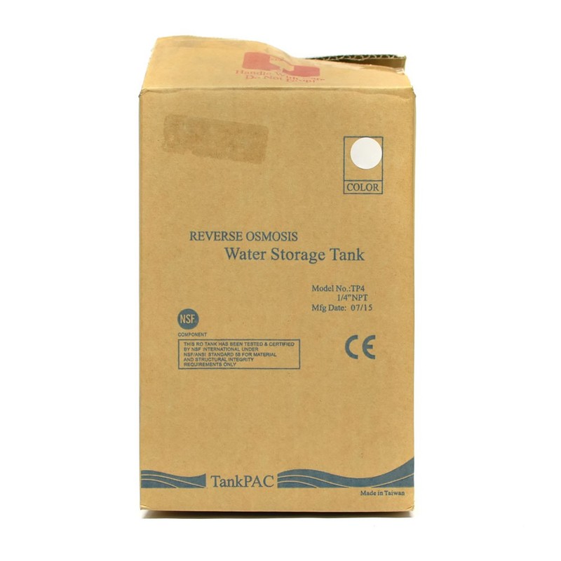 NEW PAE TP-4 Reverse Osmosis Water Storage Tank Powder Coated White 1.0 Gal gallery