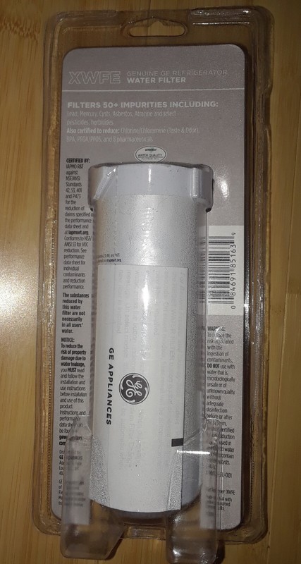 One Sealed Genuine XWFE Replacement Water Filter for Compatible GE Refrigerators gallery